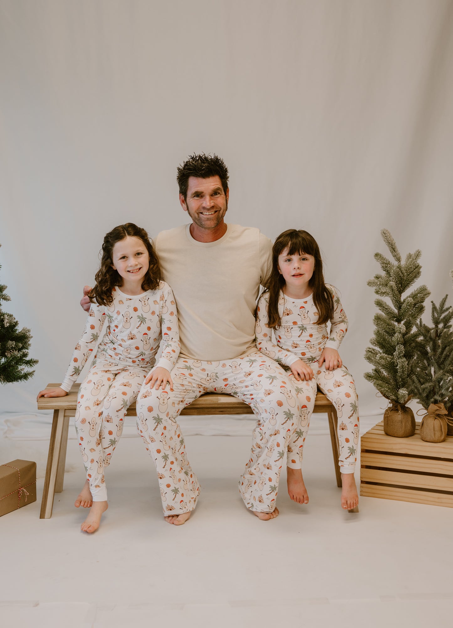 Jingle Bells and Sea Shells Men’s Pajamas