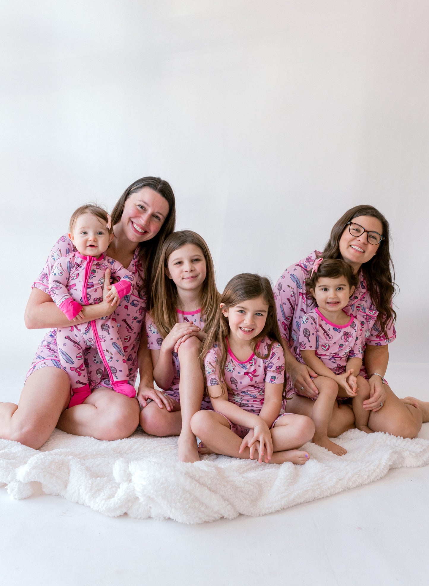 Pink “I Can Do All Things” Two-Piece Pajamas