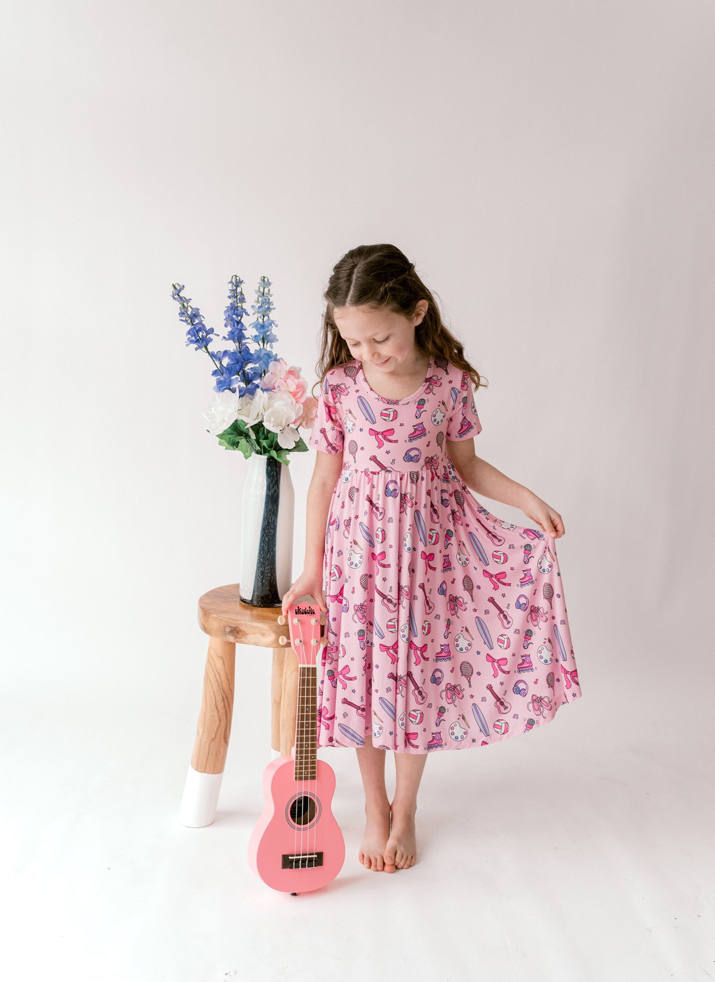 Pink “I Can Do All Things” Dress