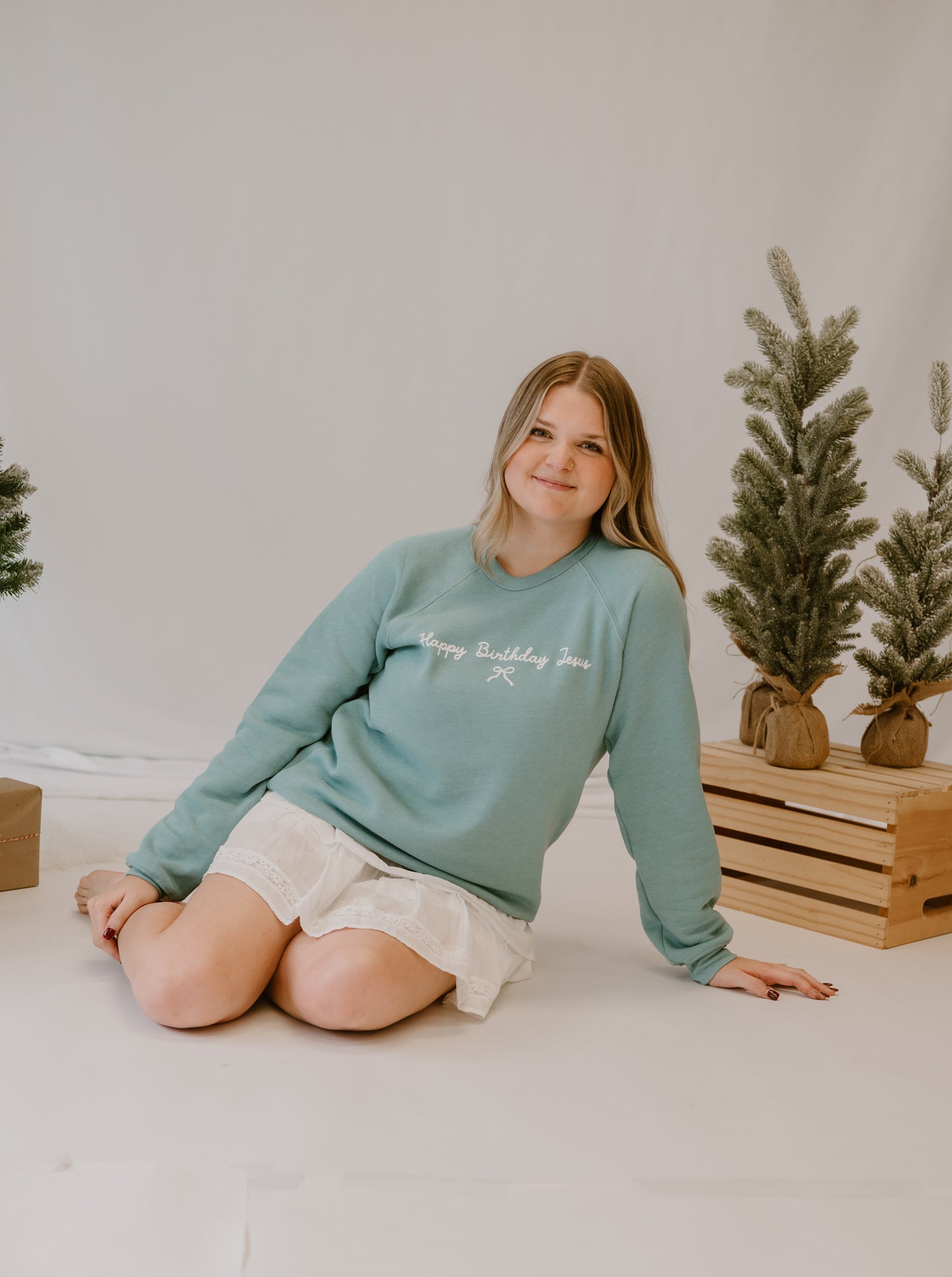 Happy Birthday Jesus Crewneck