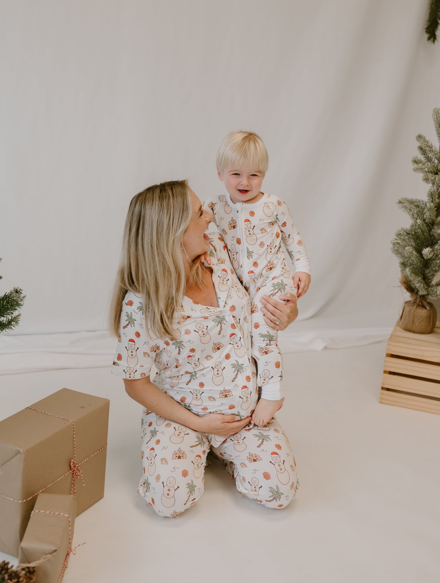 Jingle Bells and Sea Shells Women’s Pajamas