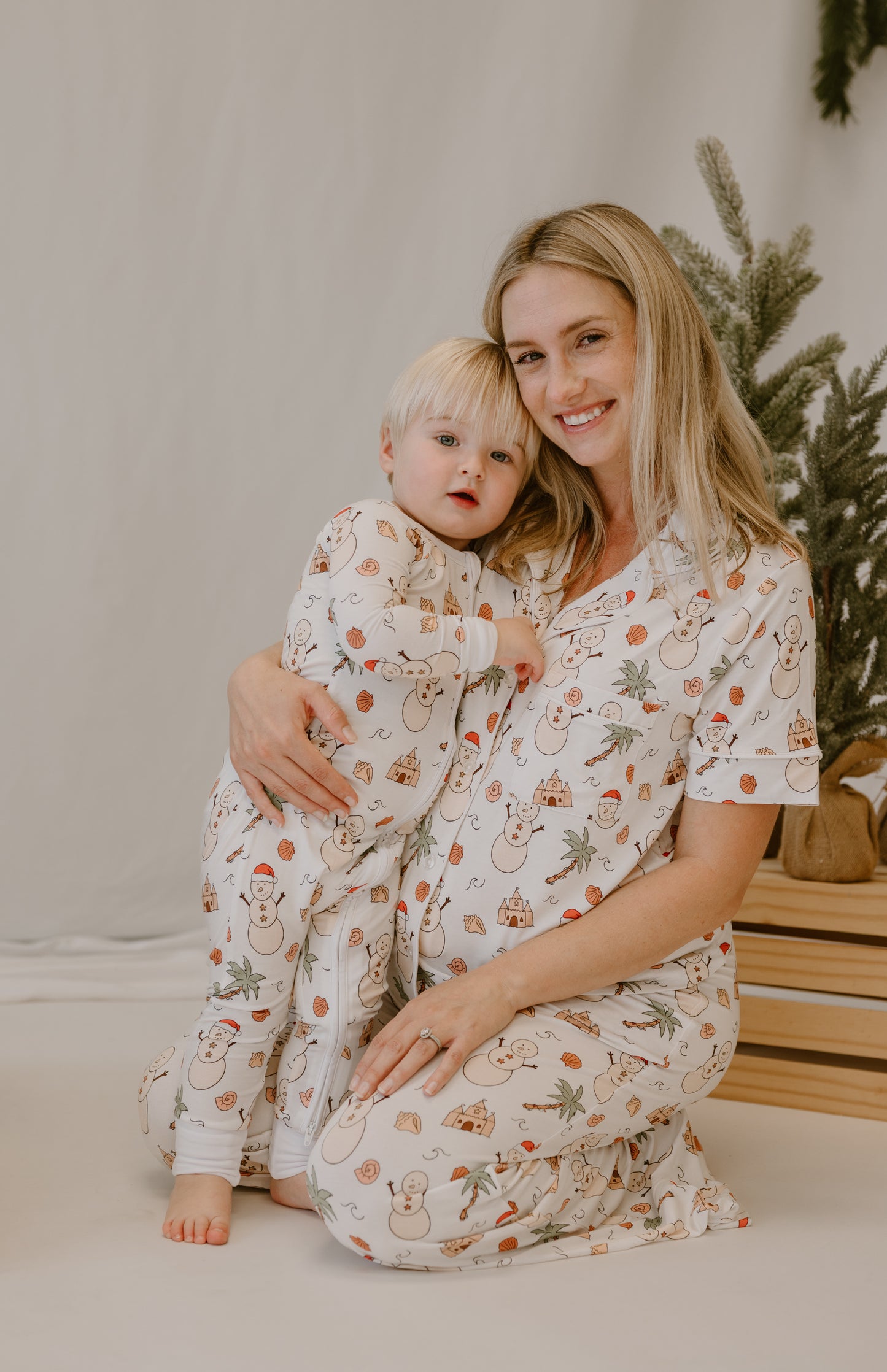 Jingle Bells and Sea Shells Women’s Pajamas