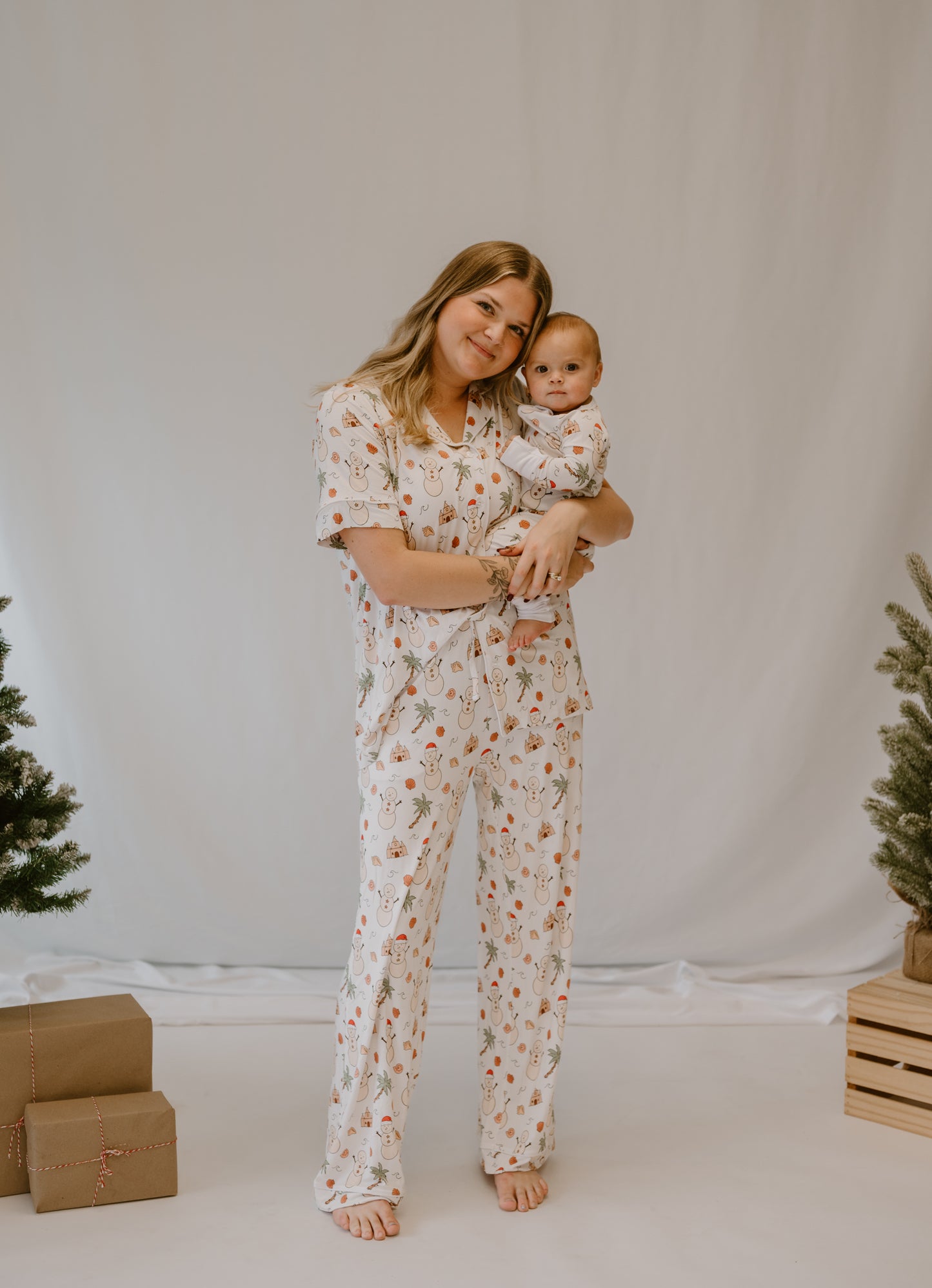 Jingle Bells and Sea Shells Women’s Pajamas