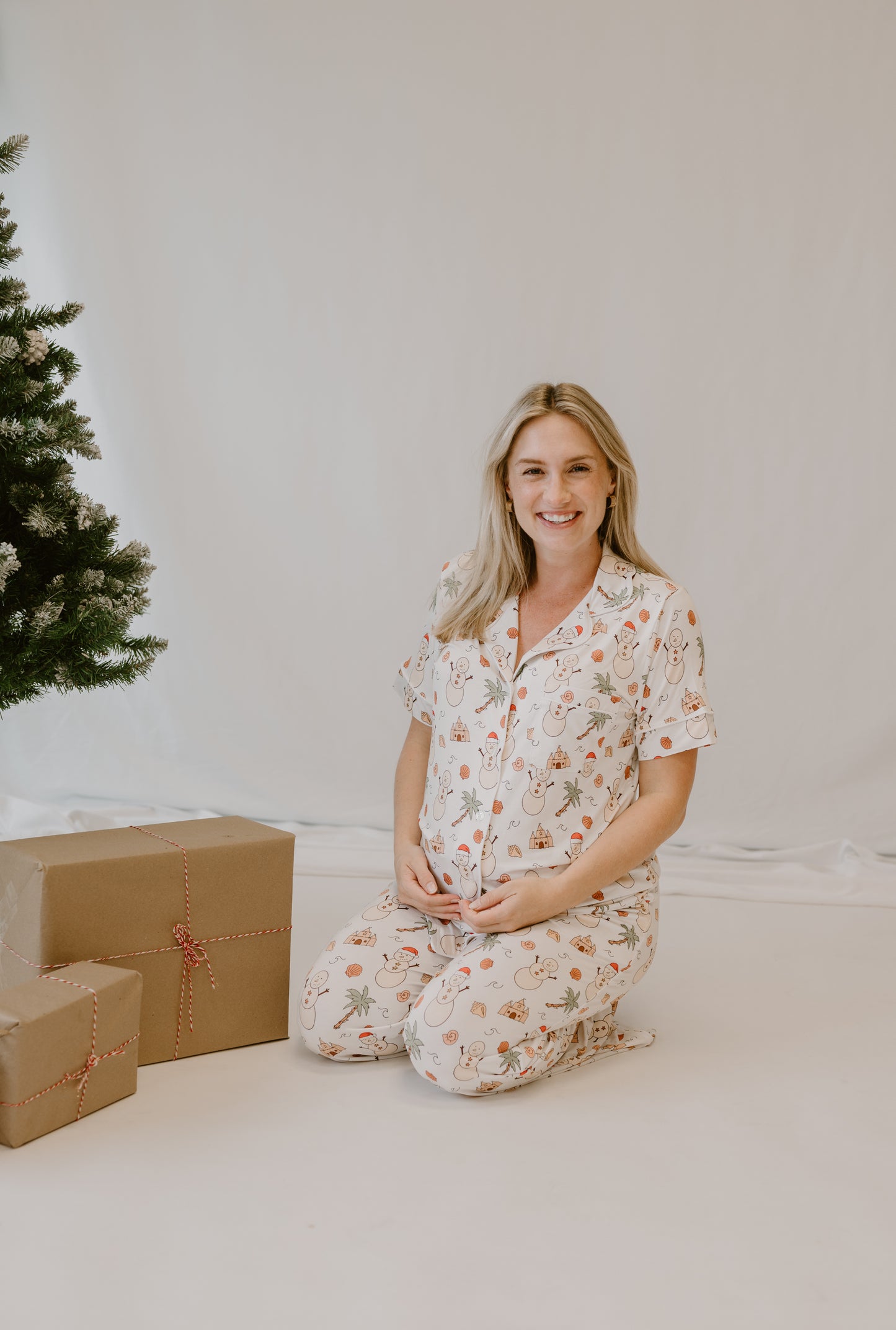 Jingle Bells and Sea Shells Women’s Pajamas