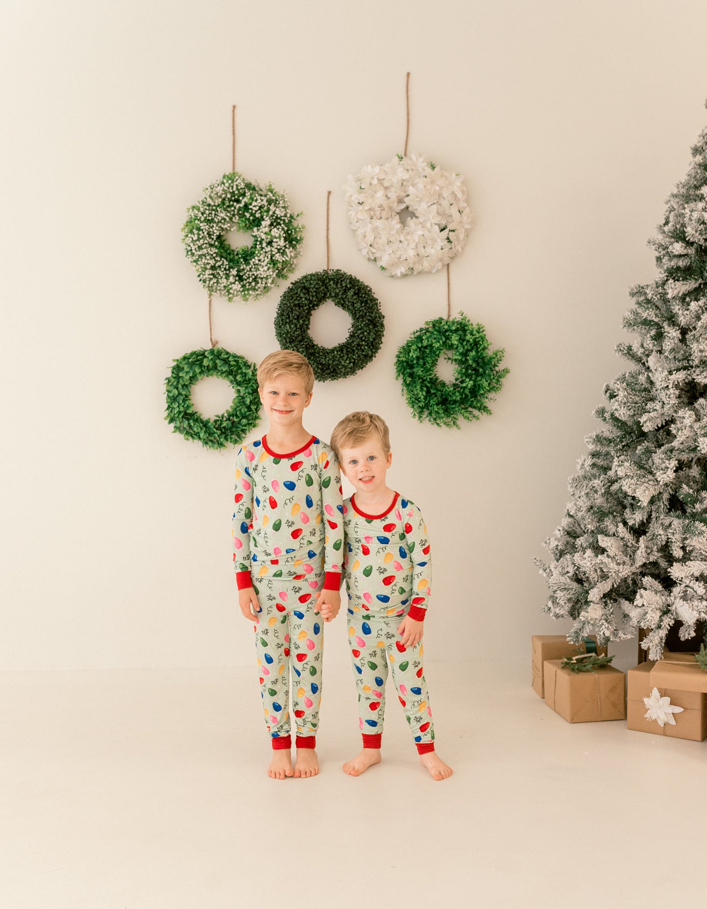 Be the Light at Christmas Long Sleeve Pajamas