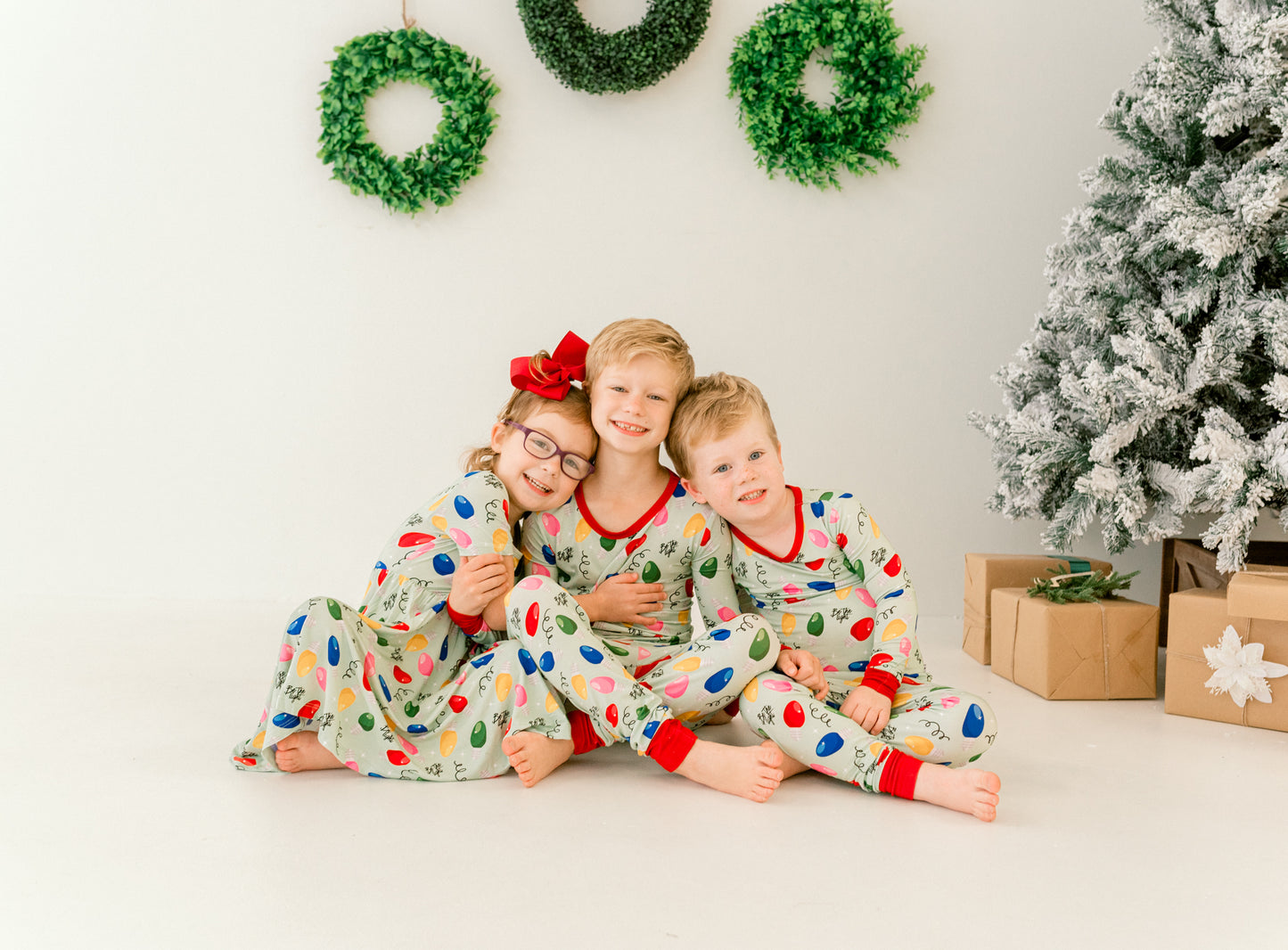 Be the Light at Christmas Long Sleeve Pajamas